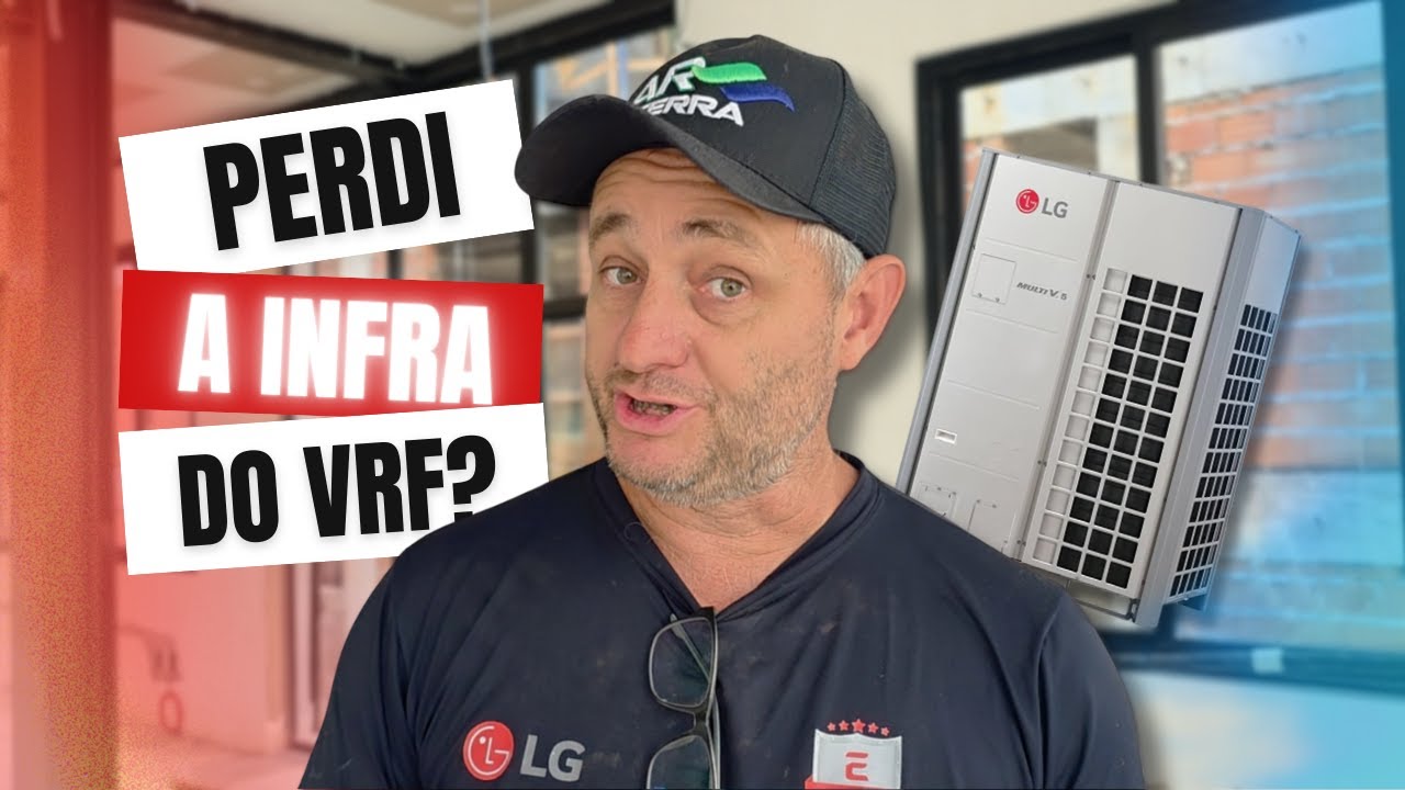 AULA NA OBRA – PROJETO MUDOU: DÁ PRA APROVEITAR A LINHA FRIGORÍGENA DO VRF?