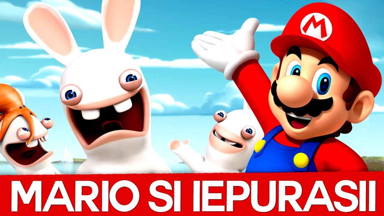 MARIO SI IEPURASII CA IN DESENE ANIMATE!