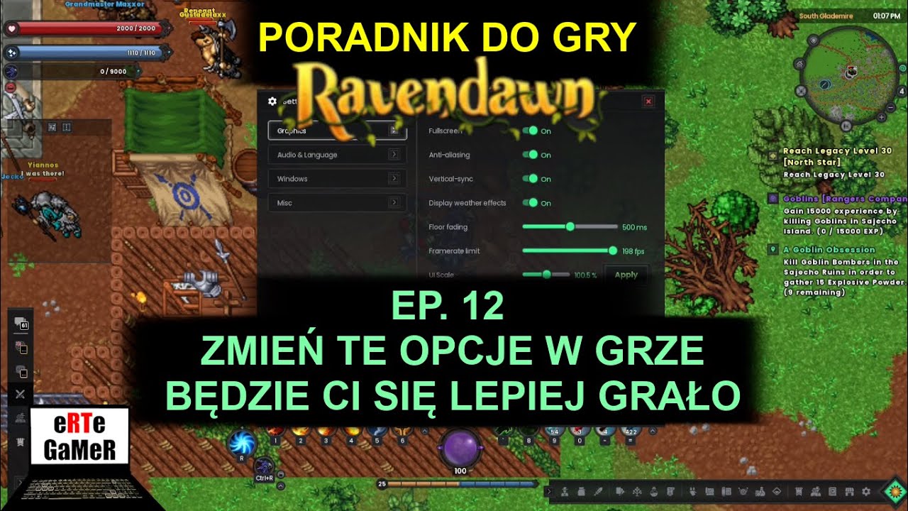 RAVENDAWN - OPCJE POPRAWIAJĄCE GRĘ! [PORADNIK] | CKECK THIS OPTIONS TUTORIAL