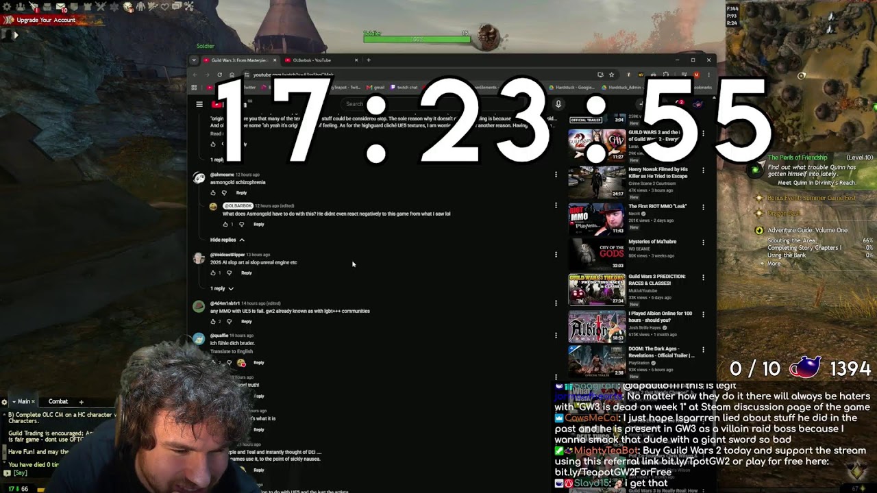 !DROPS EVERY DAY IS A BIG DAY, DECADE OF GUILD WARS BEGINS !gw2 !meme