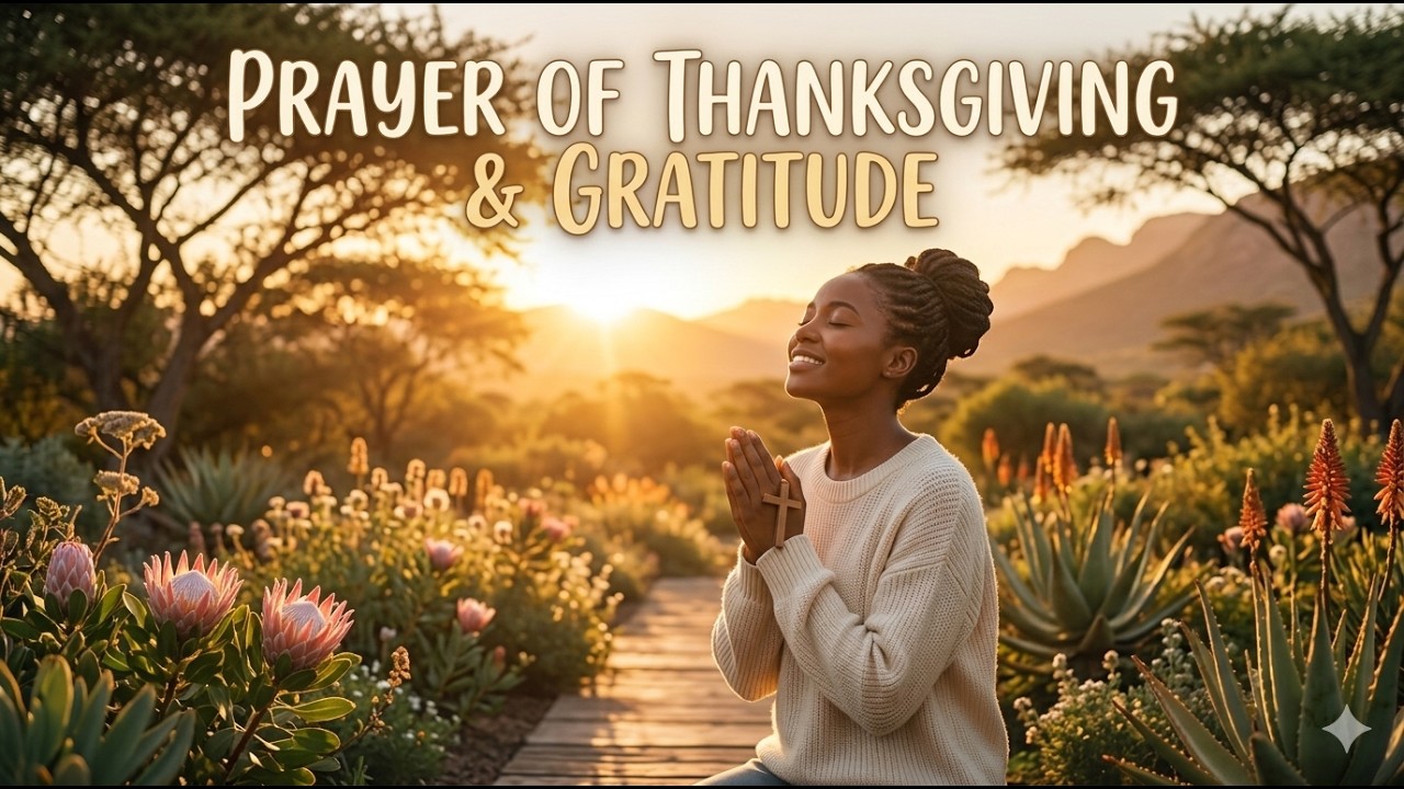 Prayer of thanksgiving and gratitude