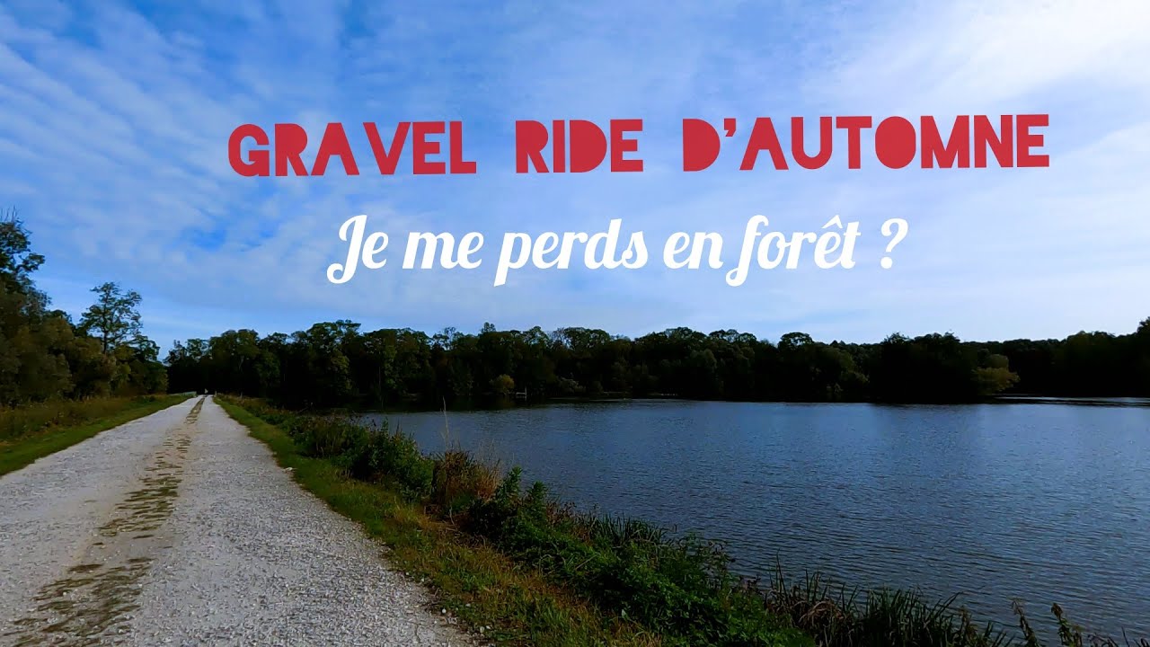 Sortie Gravel début d'automne sur des chemins blancs et en forêt.