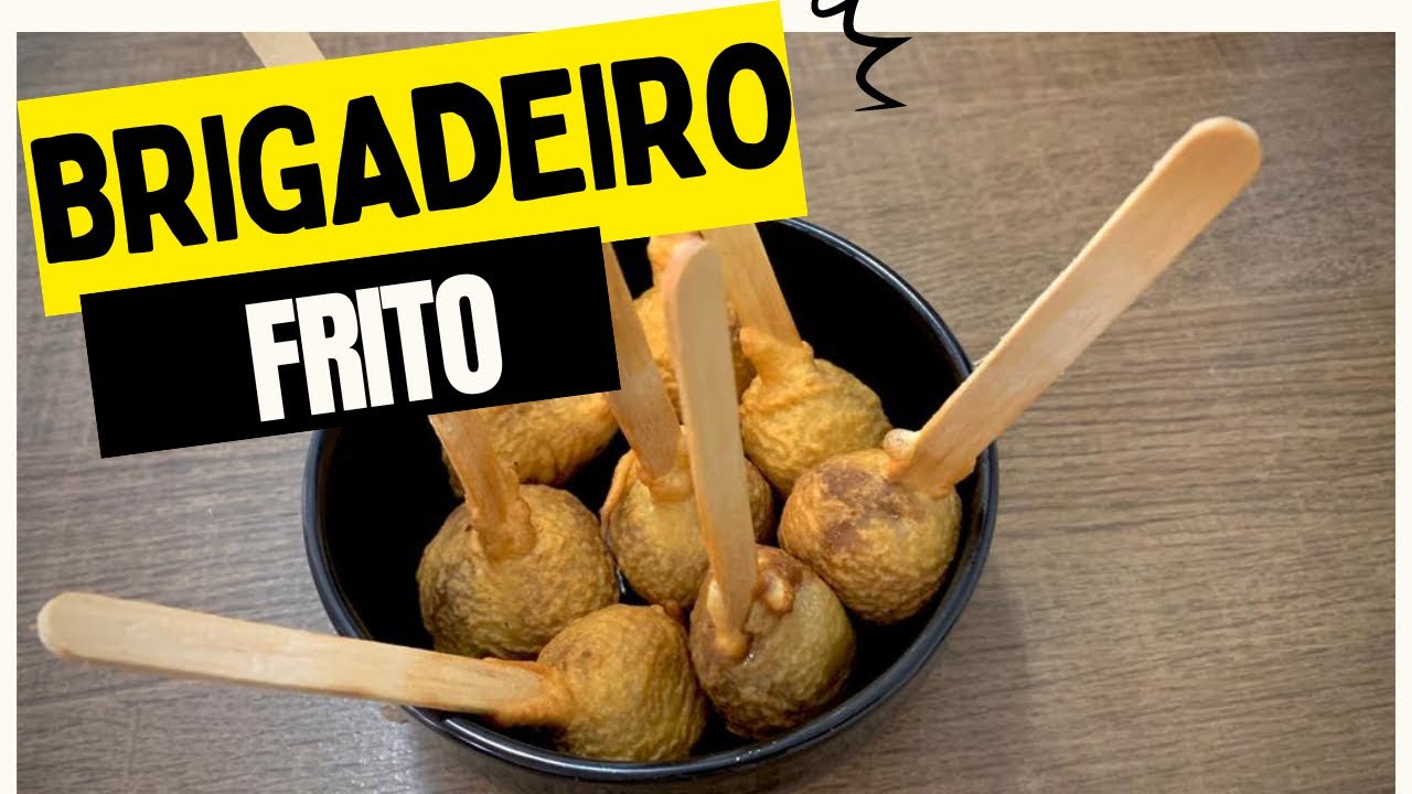 BRIGADEIRO FRITO VOC&Ecirc; N&Atilde;O VAI CONSEGUIR PARAR DE COMER #receitasfaceis #doces #brigadeiro