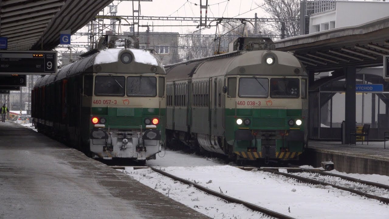 Vlaky Košice 9.1.2019