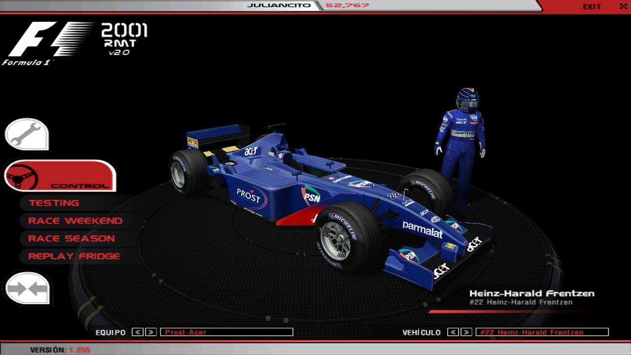 F1 2001 - All teams showcase / rFactor mods