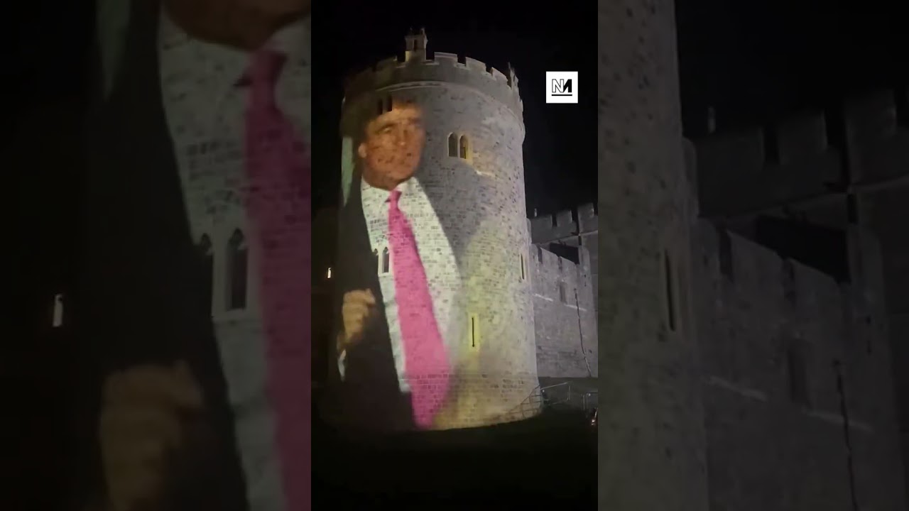 Four Arrested After Trump-Epstein Images Projected on Windsor Castle