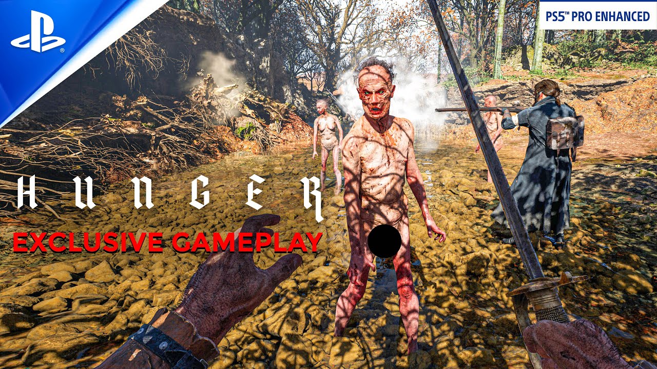 HUNGER Первая демо-версия игрового процесса | Новая жестокая игра на выживание в зомби-режиме, по...