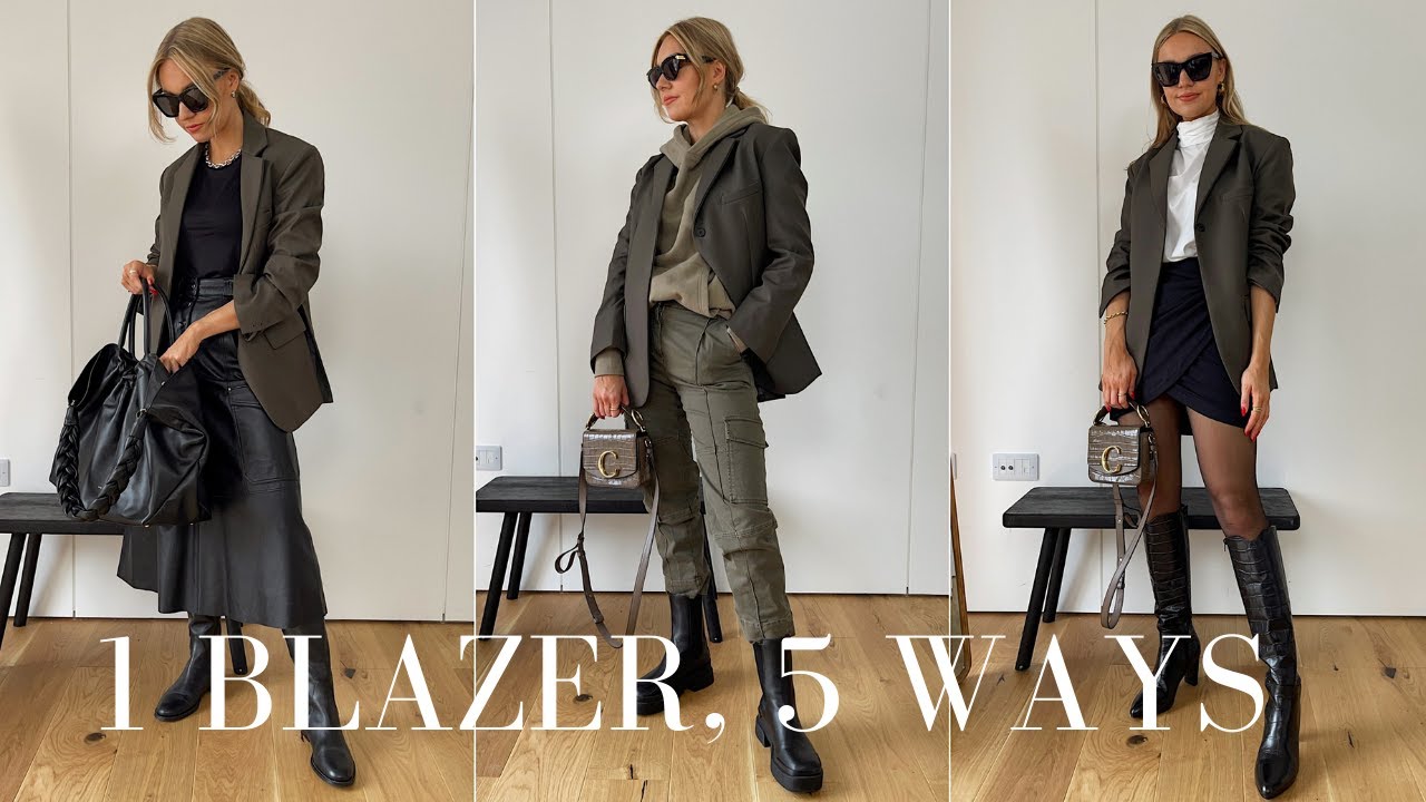 HOW TO STYLE A BLAZER FOR DIFFERENT OCCASIONS