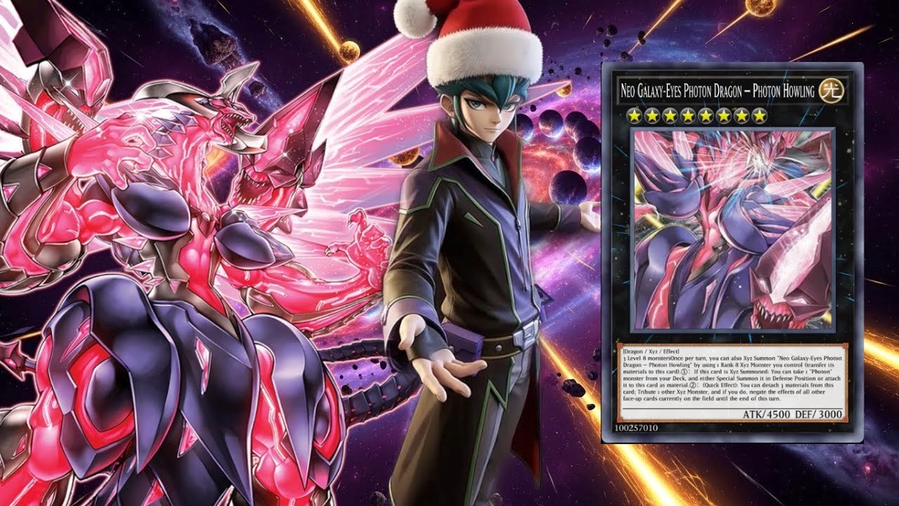 🌌12 ATTACKS OF 10K! GALAXY DECKS &ndash; Neo Galaxy-Eyes Photon Dragon: Photon Howling  [LOCH/LOCR]!