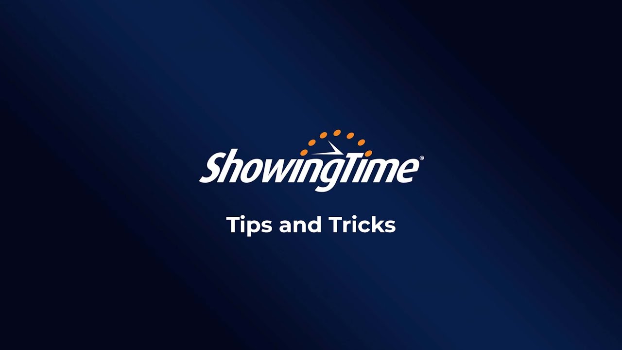 ShowingTime tips and tricks