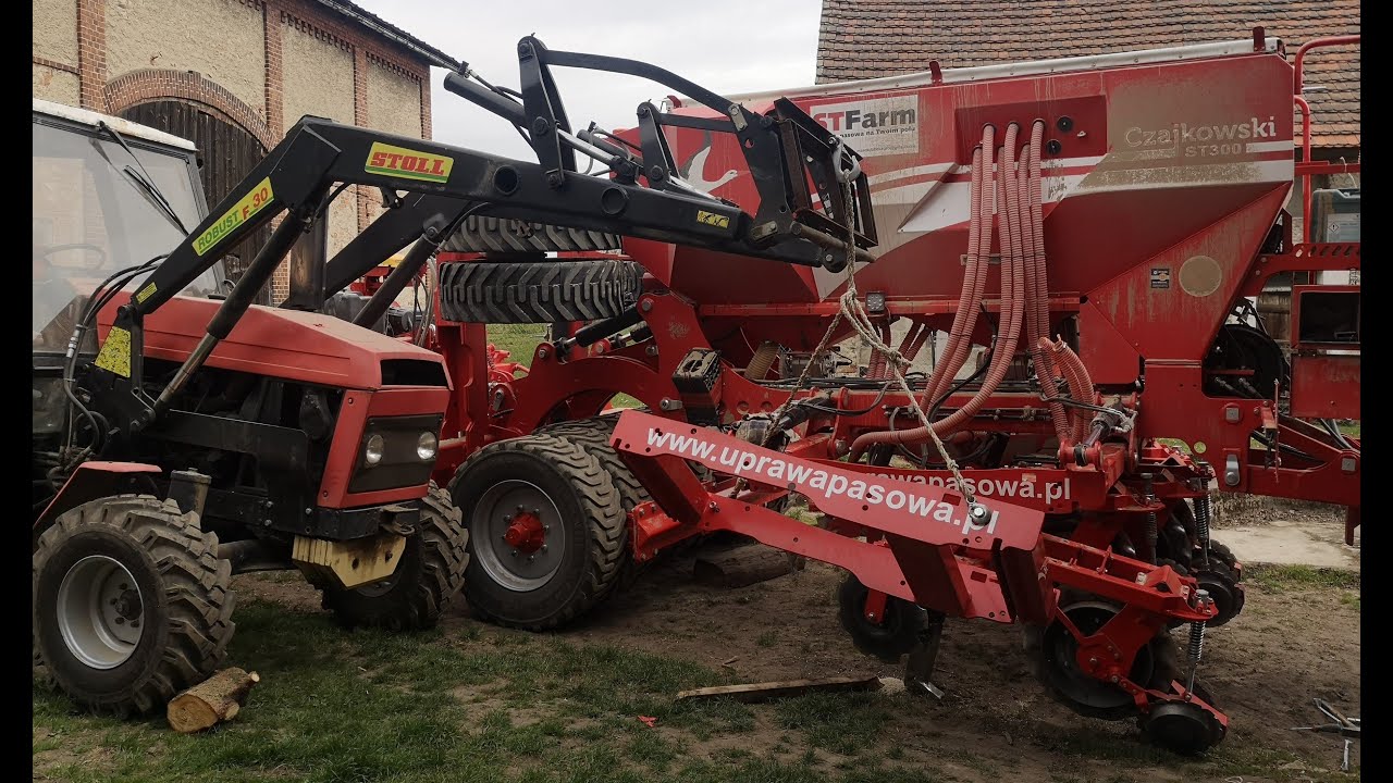 Przygotowanie Czajkowskiego do kukurydzy! Zmiana rozstawu. Jak to się robi? FarmVlog #36