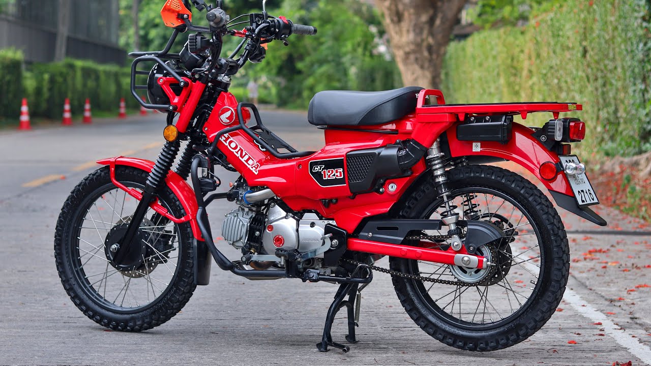 รีวิว CT125 เปลี่ยนโช้ค Ohlins หน้า/หลัง