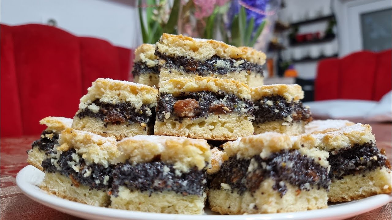 Plăcintă  Tradițională  cu Mac 🍰🎂🍰#facts #foodie #video #video #cake #cooking #cute #vlog #fyp