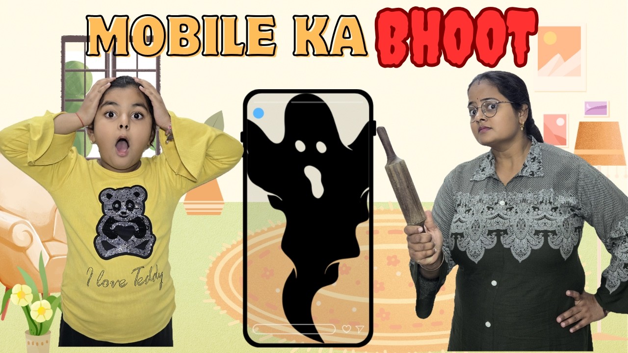 MOBILE KA BHOOT | Best Family Comedy Video 2026 | Cute Rasna
