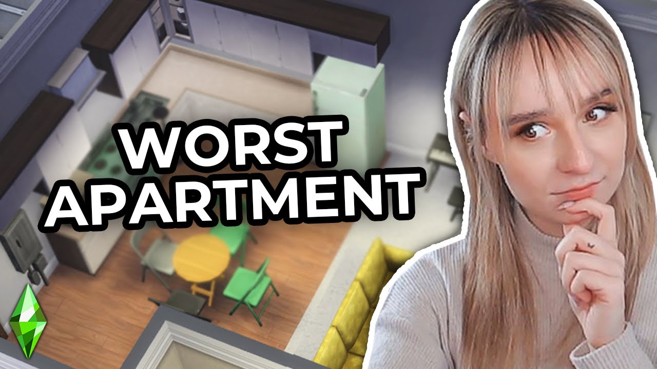 Renovating this BAD APARTMENT in Sims 4