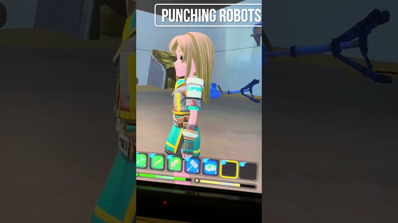 punching robots!! #lol  #mytimeatsandrock #patheagames #video #videogames