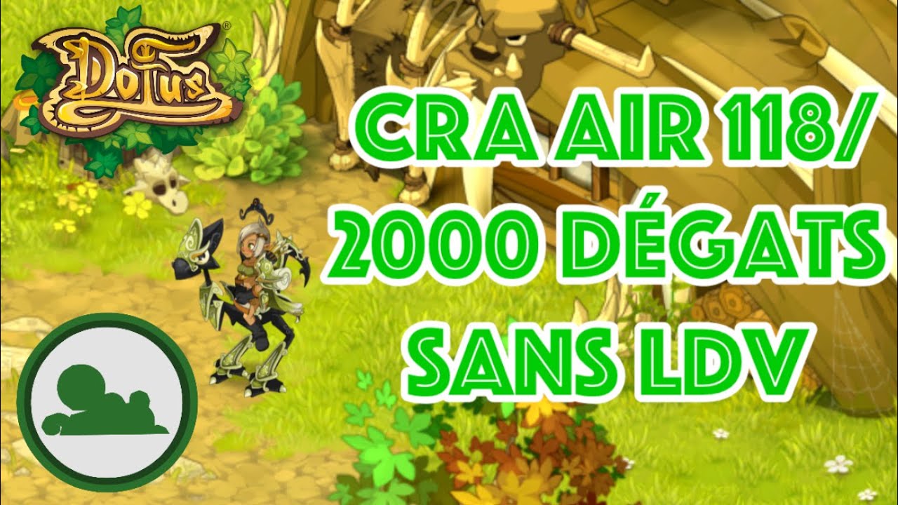 Cra Air lvl 118/  impossible de se cacher !! des d&eacute;g&acirc;ts faramineux sans ldv avec ce stuff !!!