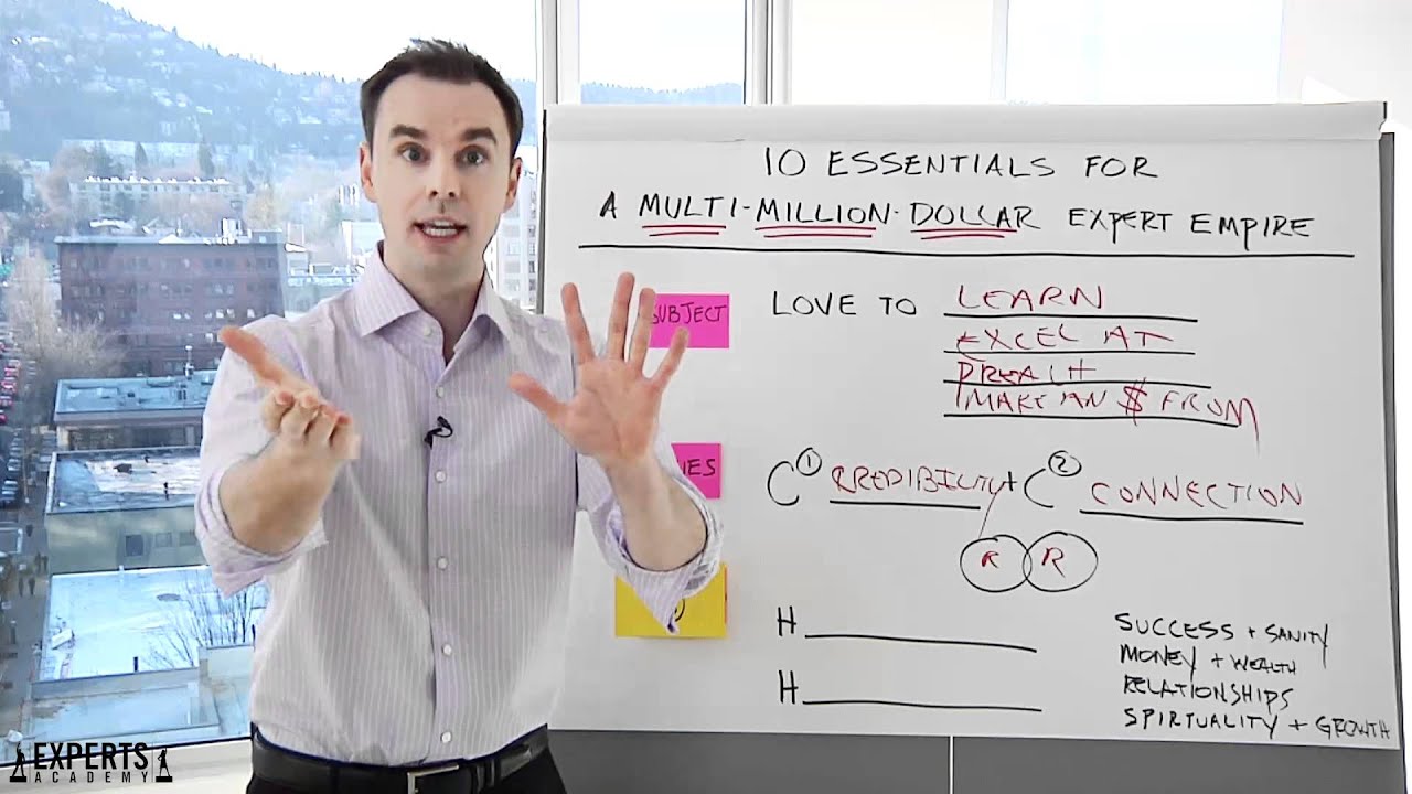 Experts Academy 10 Essentials w Brendon Burchard