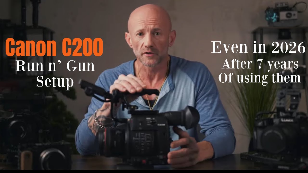 Canon C200 в 2026 году и ЛУЧШАЯ конфигурация для съёмки в движении.