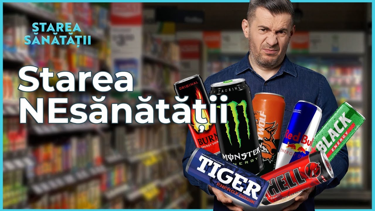 Băuturile energizante la control! RedBull, Tiger, Monster: Burn in Hell! 🚮 | Starea NEsănătății #12