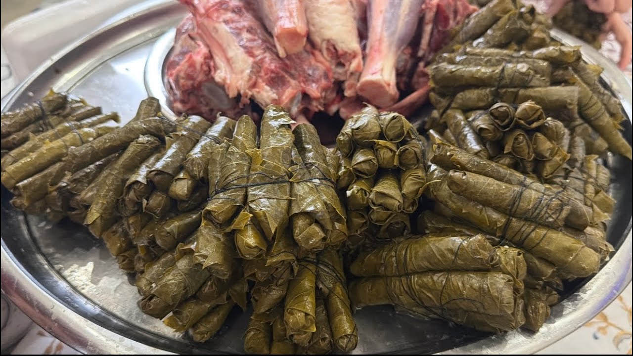 أسرع ورق عنب بطنجرة الضغط ⏱️ نتيجة فخمة للضيوف بطعم خرافي😍