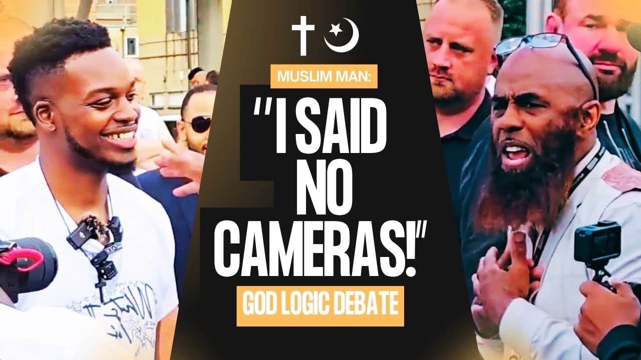 Muslim Dawah Leader FAILS at Intimidating GodLogic in London!