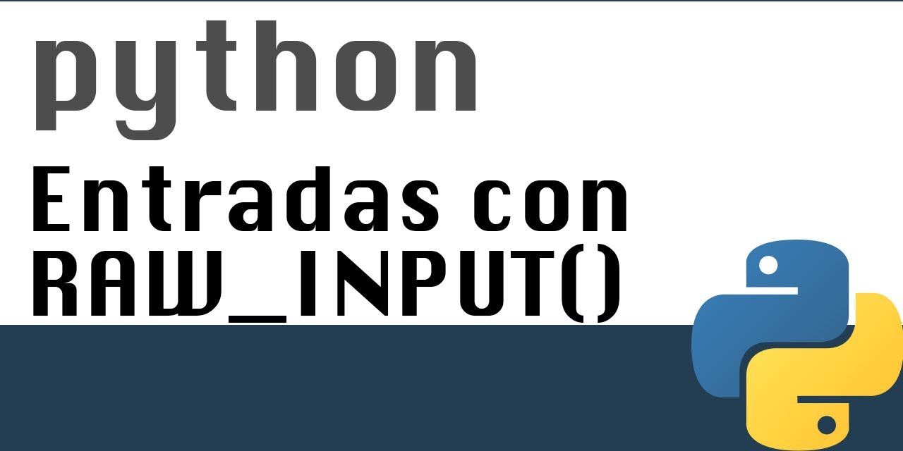 Capturar datos desde el teclado con raw_input() - Curso Python (9)