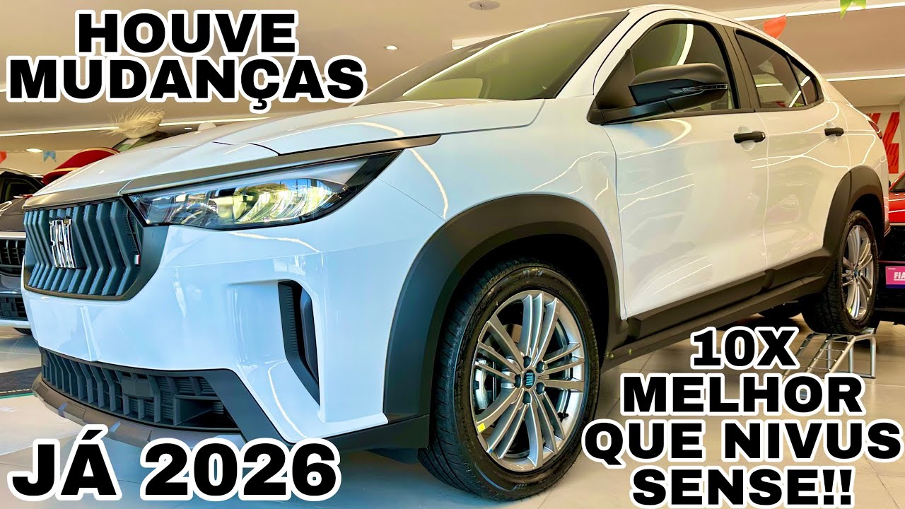 NOVO FIAT FASTBACK TURBO 200 JÁ 2026 DETALHES | CONFIRA OQUE MUDOU!!