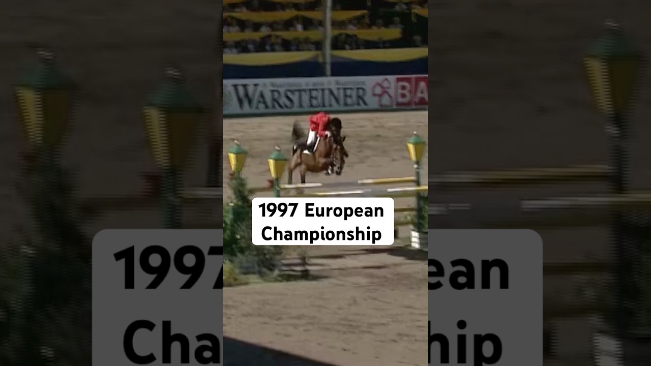1997 European Championship- Ludger Beerbaum & Ratina Z #FEIJumpingEC