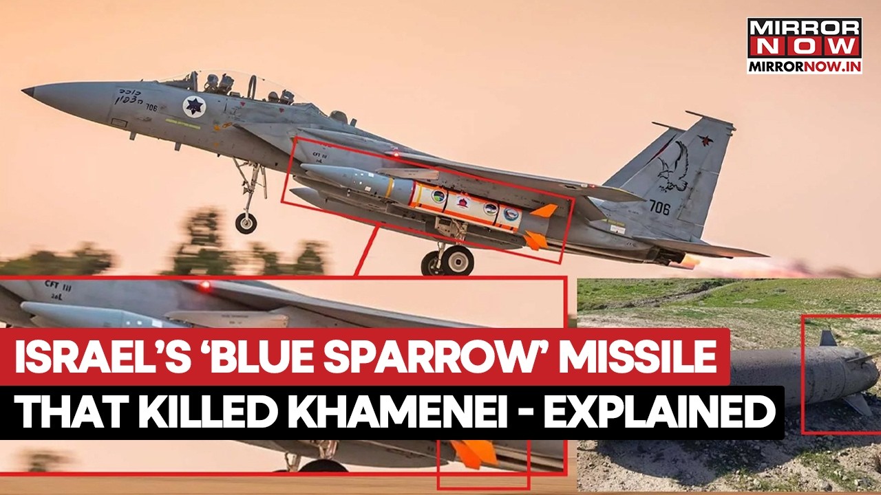 Israel's 'Blue Sparrow' Missile That Killed Khamenei & Destroyed His Bunker | US-Israel Vs Iran