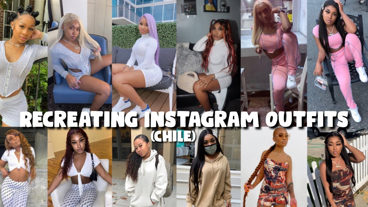RECREATING OVER A MONTH WORTH OF PINTEREST OUTFITS *Baddie/Streetwear Edition)