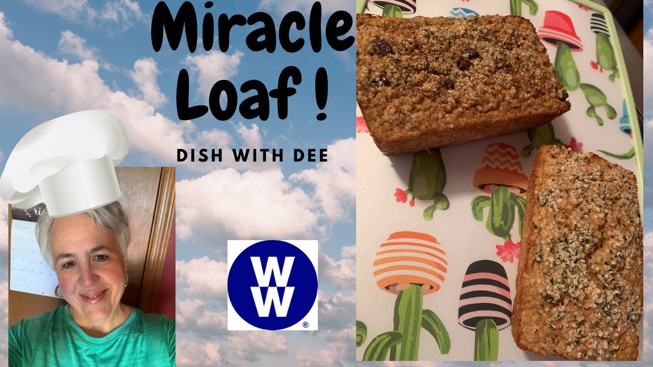 WW | Dee's Miracle Loaf | Banana Mini Loaf  | Low Point Banana Bread Mini Loaf#bananabread