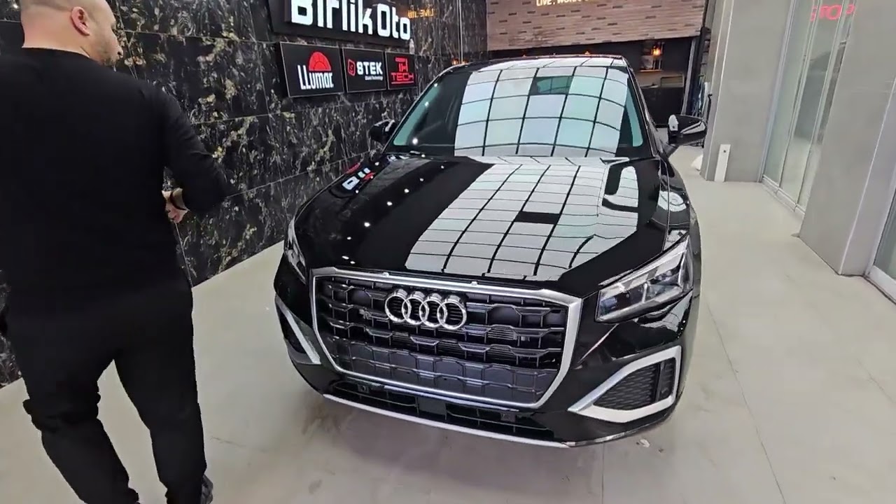 Audi Q2 Stek Boya Koruma Filmi LLumar Cam Filmi Ekran Koruma  Paspas ve Bagaj Havuzu 