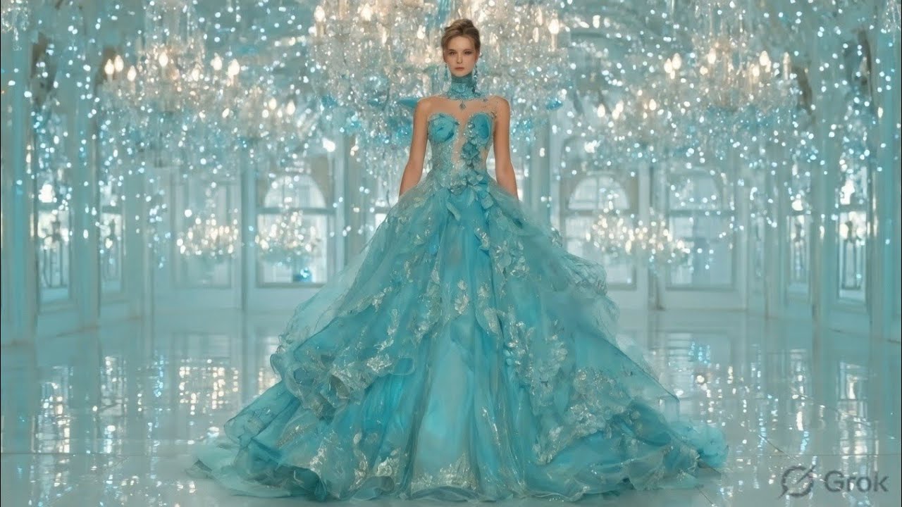 12 More Birthstone Dresses 💎✨ Princess Fashion Show | Cinematic Fantasy Fashion#viralvideo
