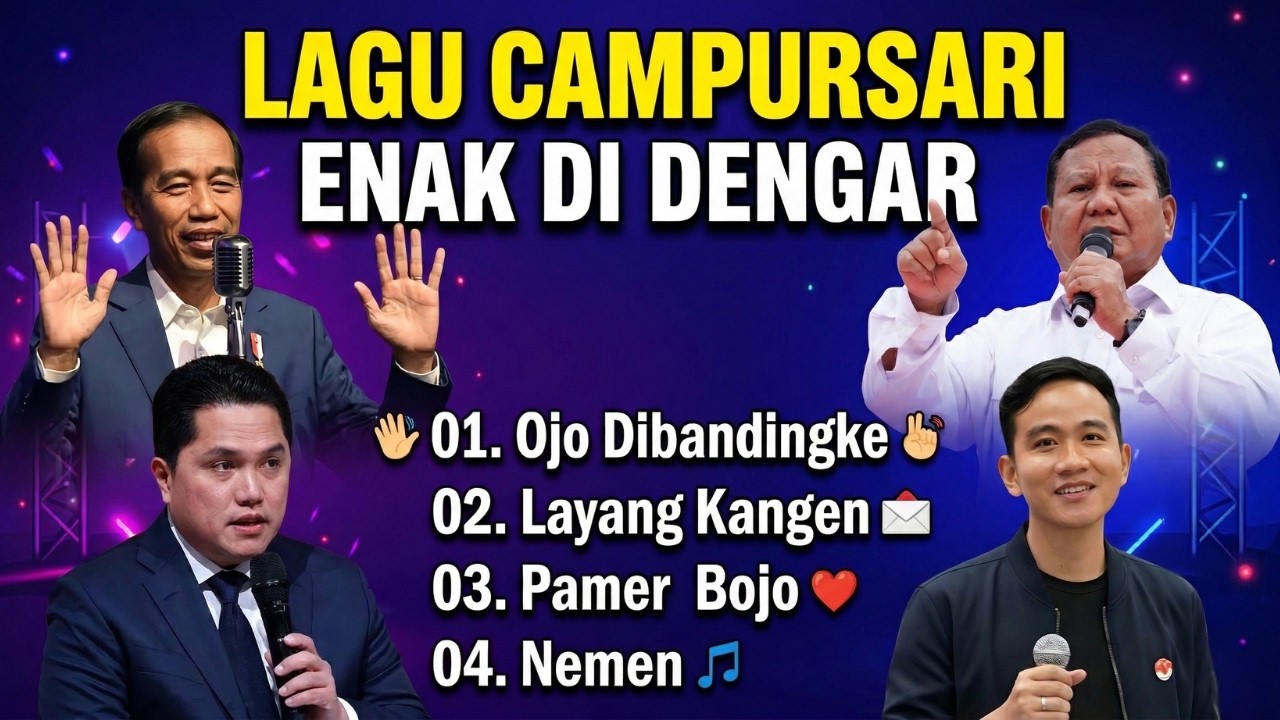 Lagu Campursari Jawa Enak Didengar! Ojo Dibandingke ( AI COVER SONG )