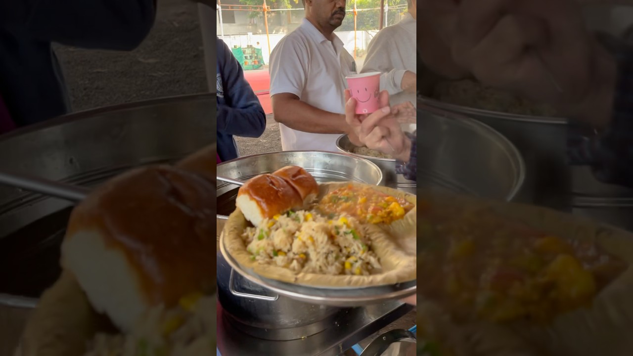 Special Iskcon Pav Bhaji 🤤🔥 #iskcon #food #iskonian #foodie #food