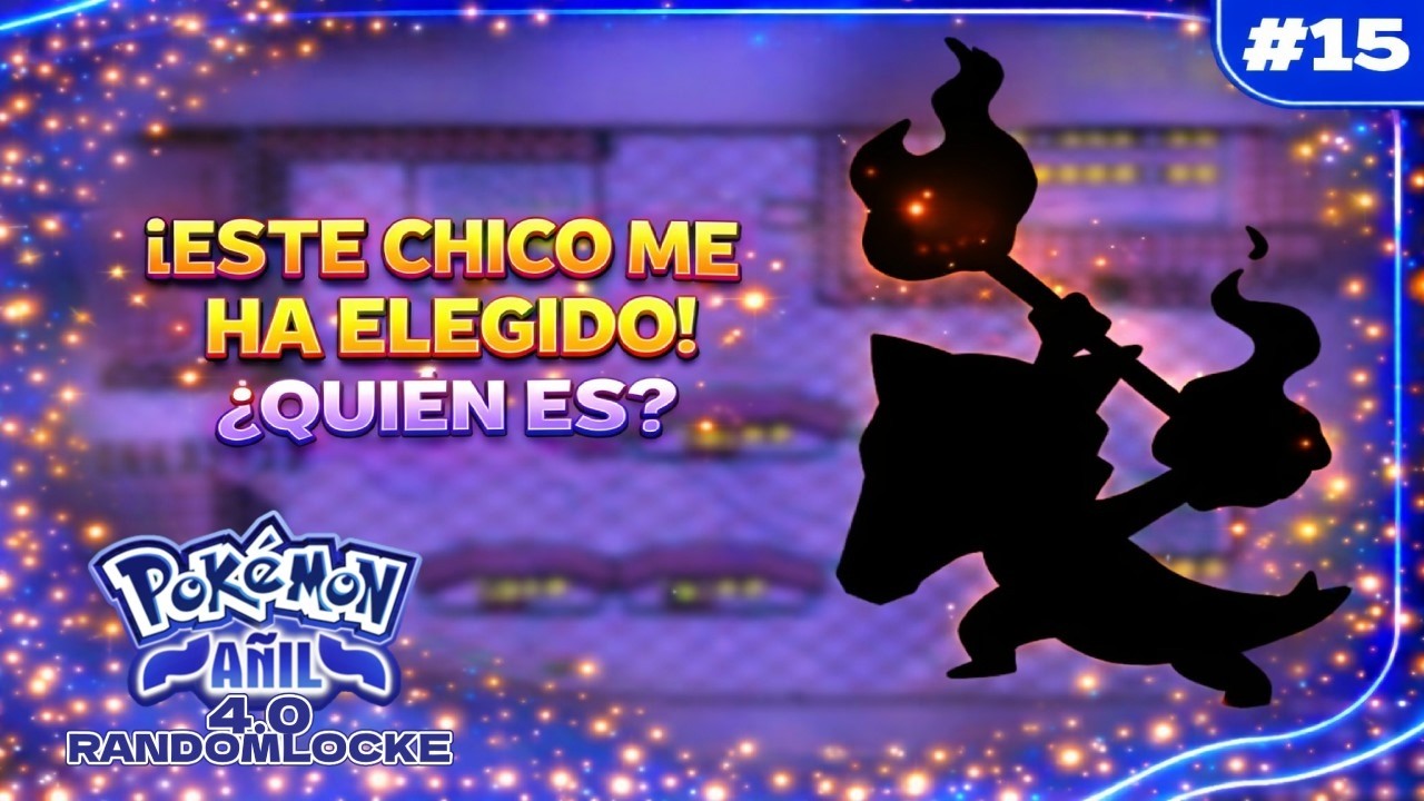 ¡YO TE ELIJO! (Tremendo diseño) Pokemon Añil #15