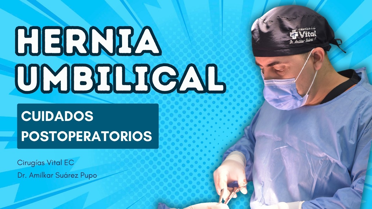 Hernia umbilical: cuidados en casa y tiempos de reposo después de la operación