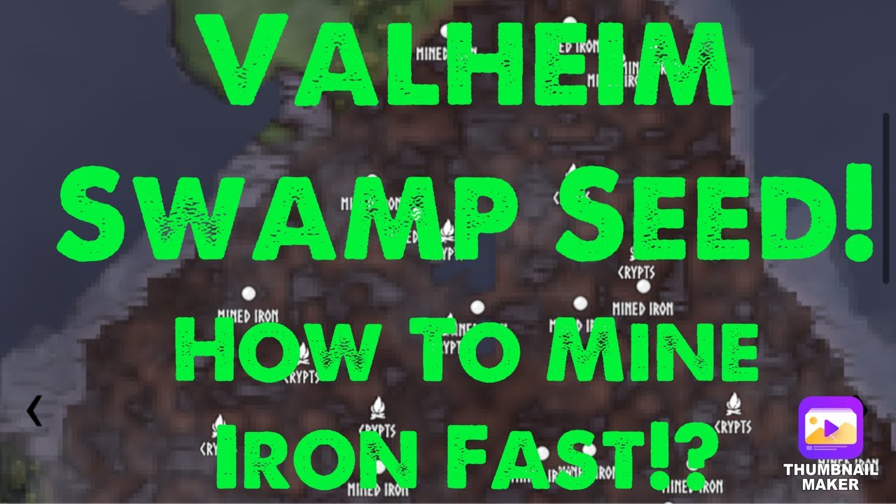 FASTEST Way To Get Iron In VALHEIM!