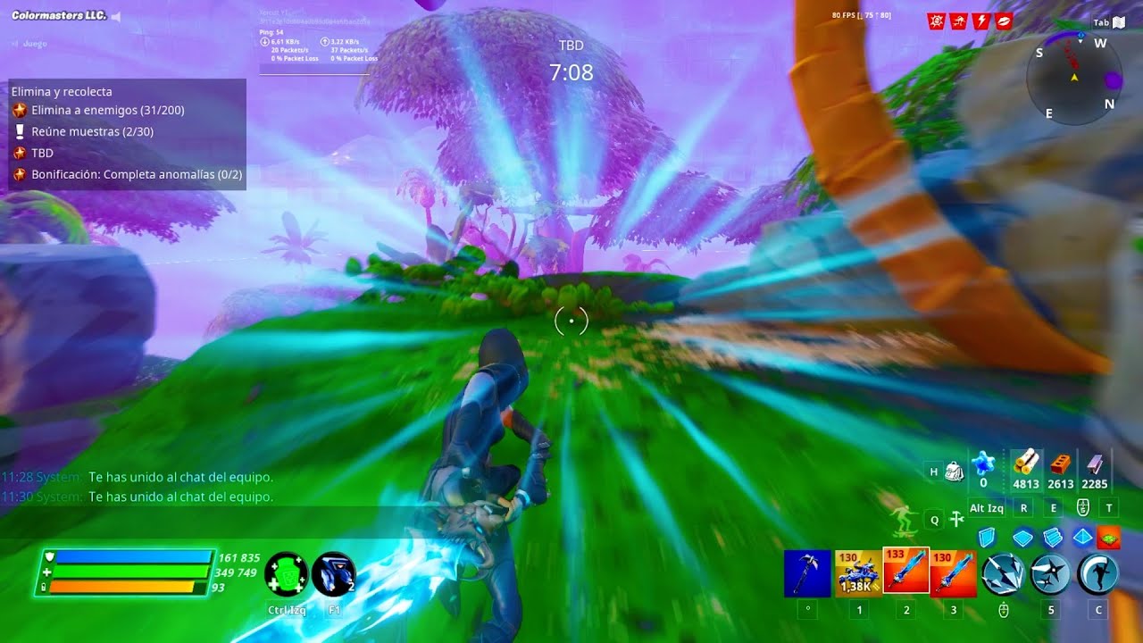 BUILD DE ESPADA INFINITA - FORTNITE SALVAR EL MUNDO
