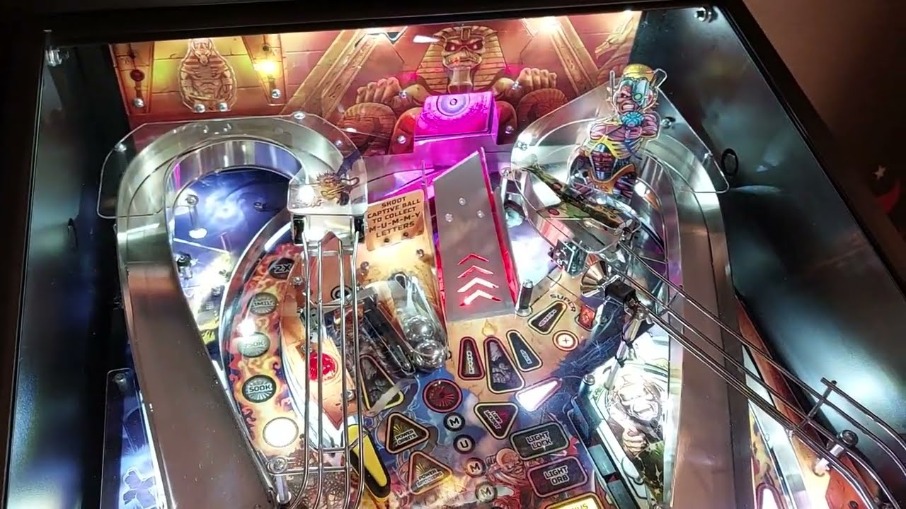 Iron Maiden Heavy Metal Pinball from STERN. This machine is greater than great!