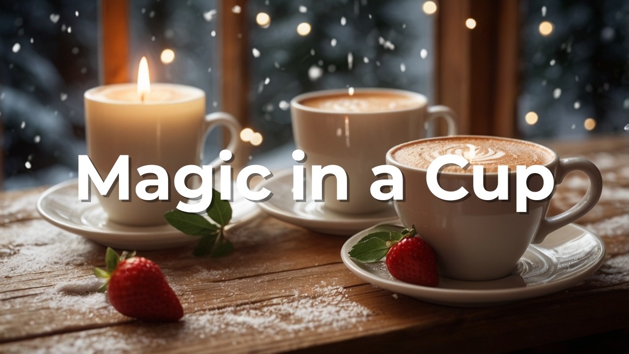 【Focus Flow】 Magic in a Cup 🍓 Sweet Piano & Guitar to Crush Your Goals