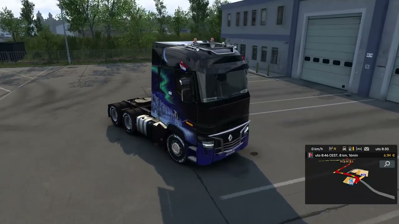 ETS2 - from Hamar (N) to Borlänge (S) *NORDIC HORIZON DLC event*