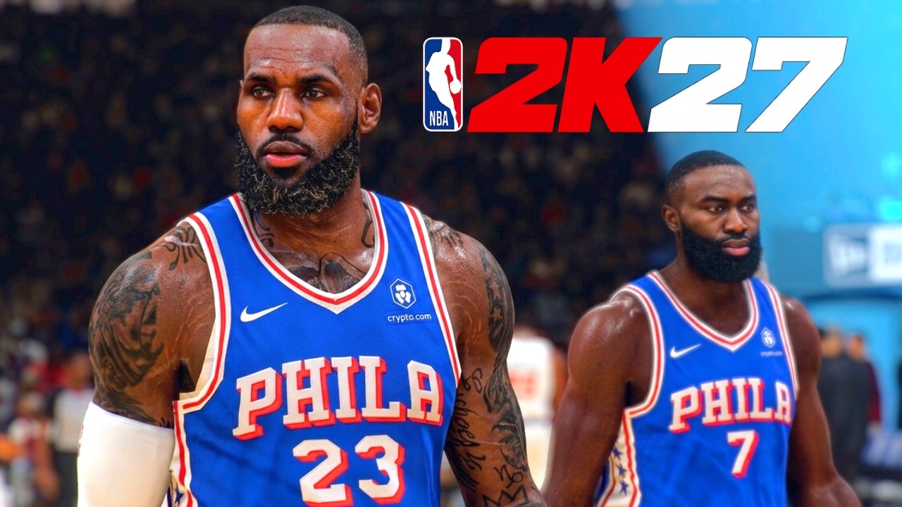 NBA 2K27 | ЛЕБРОН ДЖЕЙМС переходит в 76ERS | Самый реалистичный концепт графики игрового процесса...
