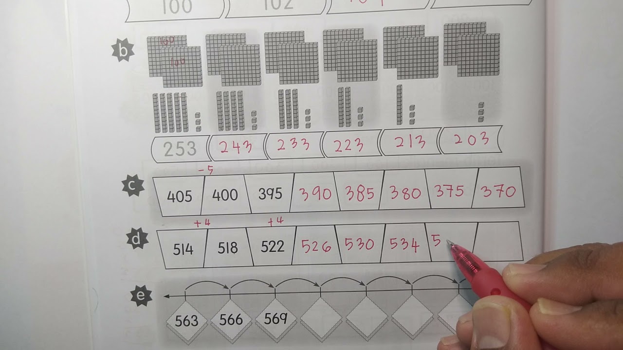 Buku Aktiviti Matematik Tahun 2 Muka Surat 16 KPM