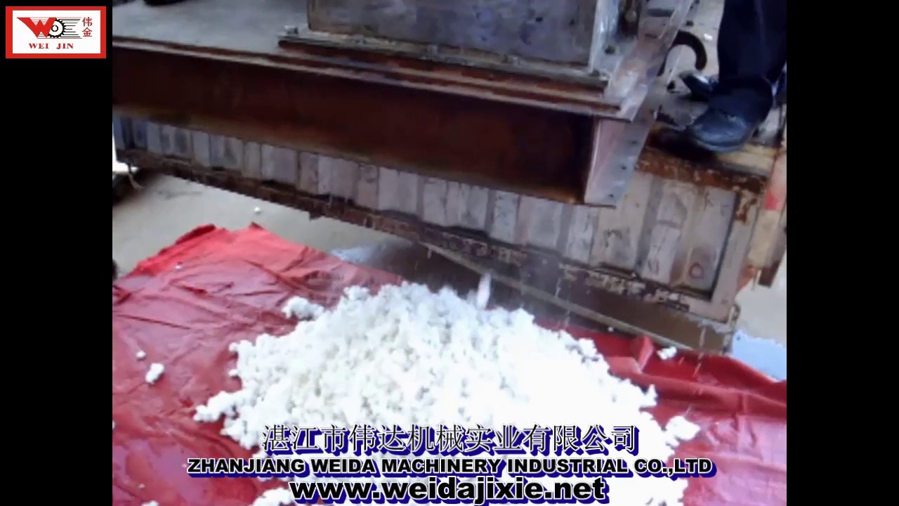 Helix Crushing Machine, Latex Gloves Helix Crushing Machine, Rubber Recycling Machine manufacturer