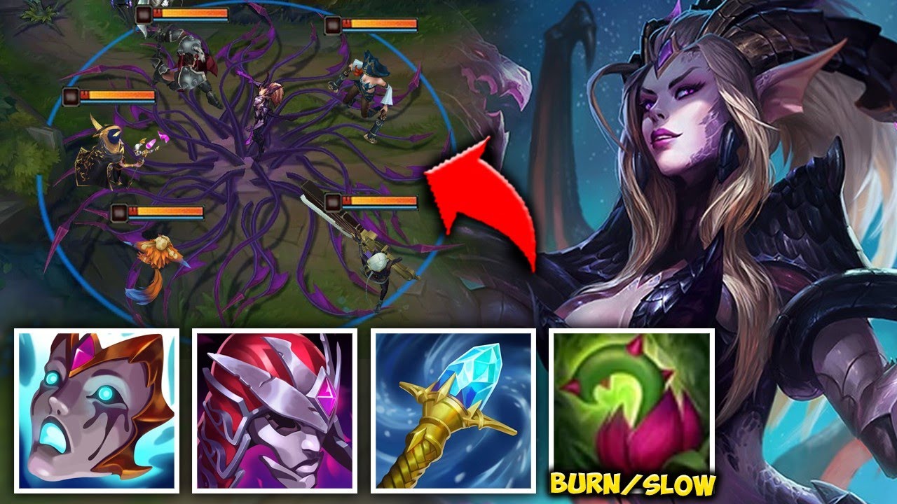 ZYRA PLANTS MELT AND SLOW EVERYONE IN SIGHT (PERFECT BUILD) - League of Legends