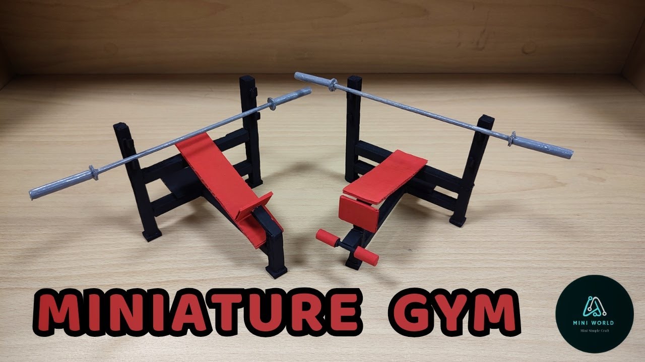 Miniature Gym | Part 1 | Decline and Incline Bench press