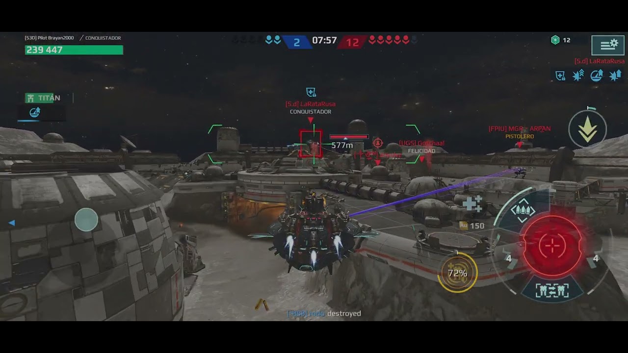Primer dia jugando war robots contra el meta mas horible que a existido