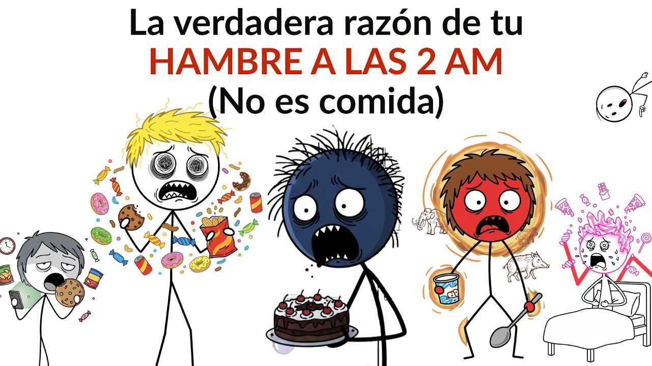 La verdadera razón de tu hambre a las 2 AM (no es comida)